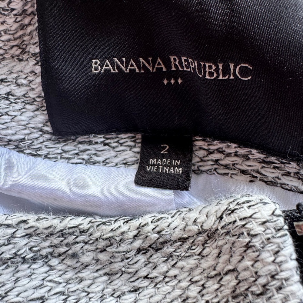 Banana Republic Factory Black And White Jacket View 5
